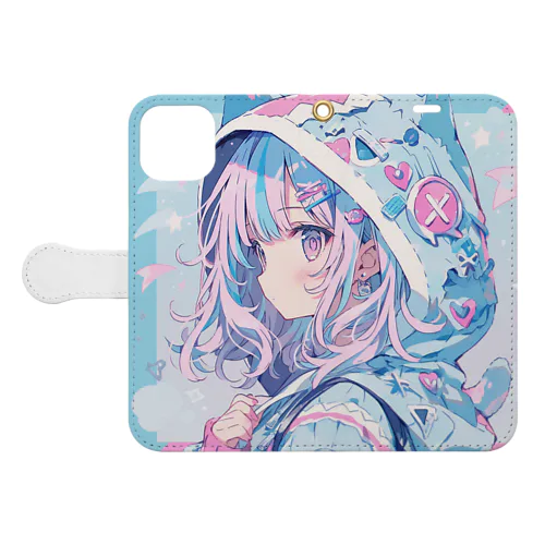 Candy sweet スマホケース Book-Style Smartphone Case