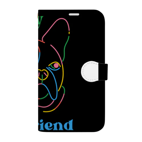 ペット愛好家向け Book-Style Smartphone Case