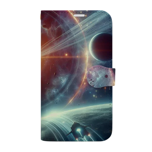新時代を感じる‼︎スターオメガ Book-Style Smartphone Case