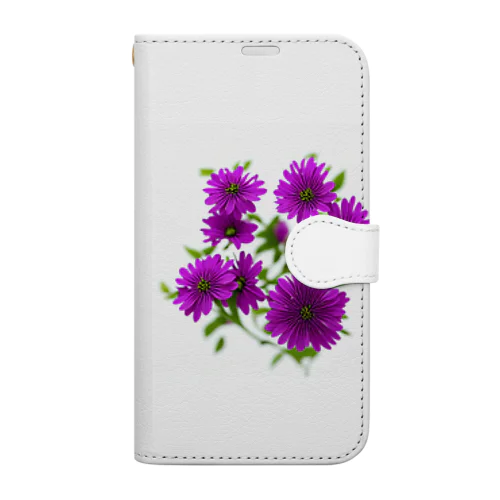 お庭で輝く美しい花々を、AIがさらに魅力的に加工✨ Book-Style Smartphone Case