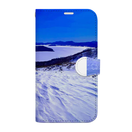 屈斜路湖 Book-Style Smartphone Case