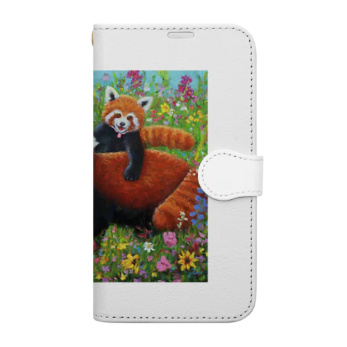 レッサーパンダ Book-Style Smartphone Case