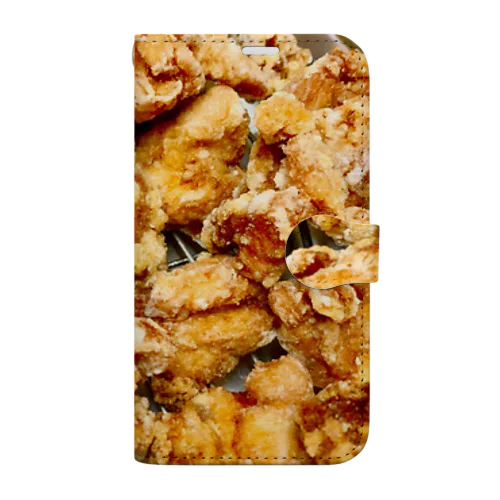 カヨばあちゃんの唐揚げ Book-Style Smartphone Case