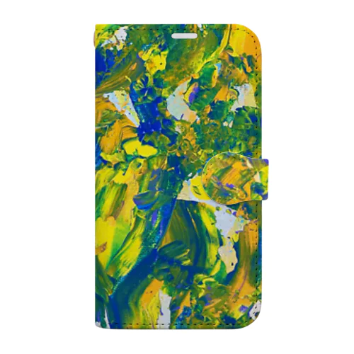 ボタニカルヒーリング Book-Style Smartphone Case