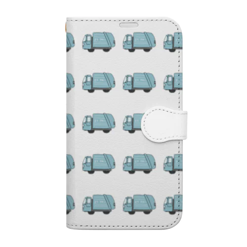 ごみ収集車 Book-Style Smartphone Case