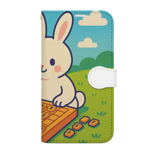 もふもふ棋士の一手 Book-Style Smartphone Case
