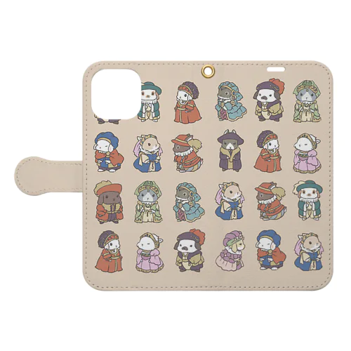 うさ貴族 Book-Style Smartphone Case