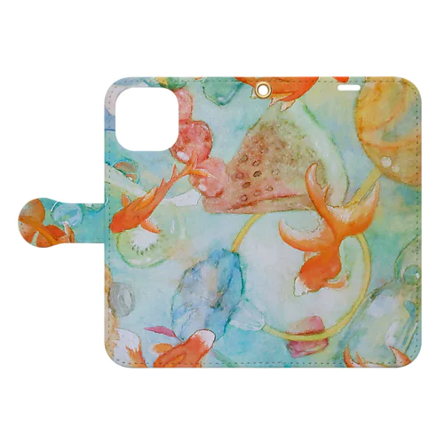 夏祭り Book-Style Smartphone Case