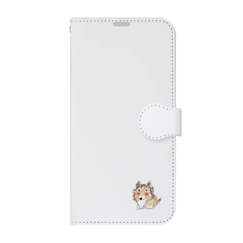 シェルティのお寺 Book-Style Smartphone Case