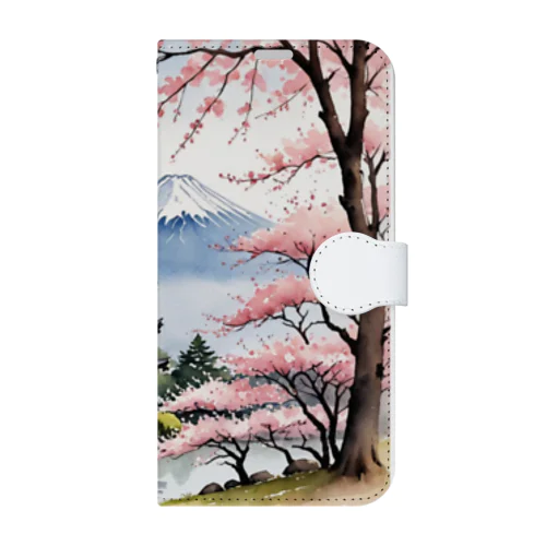 日本の風景 Book-Style Smartphone Case