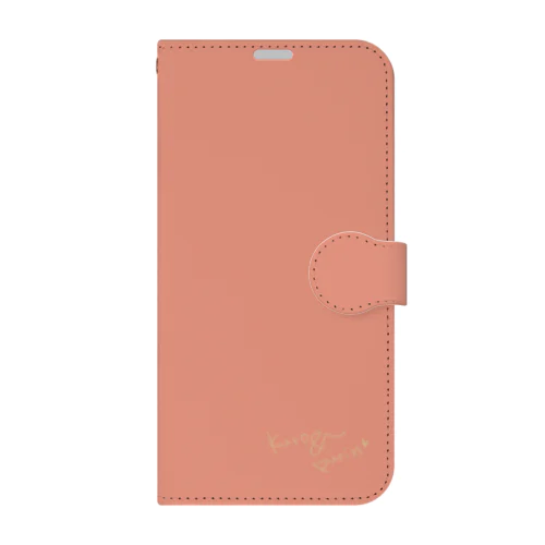 くろぷり | 休戦の契りpink covered Book-Style Smartphone Case