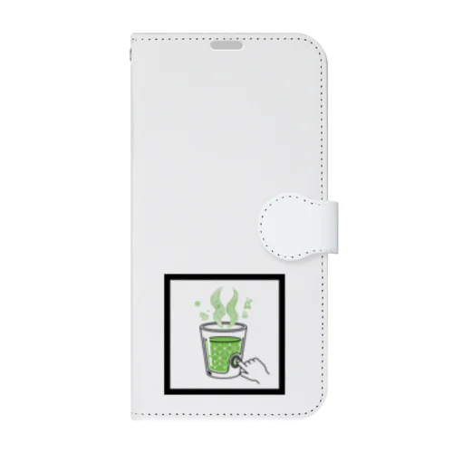 温度を自在に操る魔法のコップ - サーマル・グリッド - Book-Style Smartphone Case