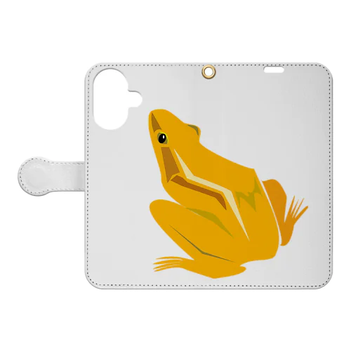 ニホンアカガエルh.t. Book-Style Smartphone Case