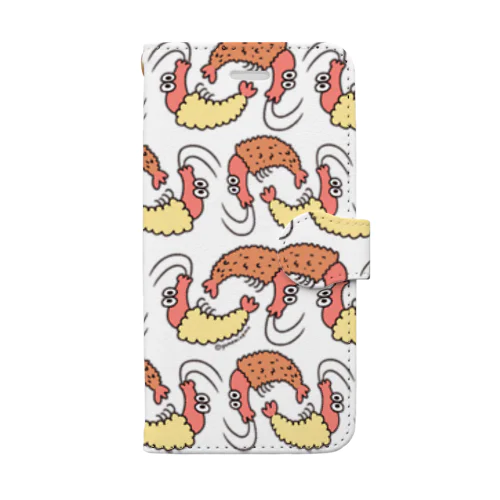 えび天えびフライ Book-Style Smartphone Case