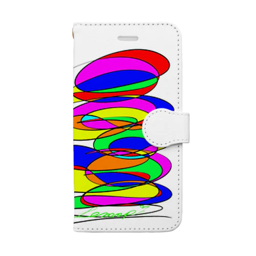 lemopiグラフィックデザイン🐥✨ Book-Style Smartphone Case