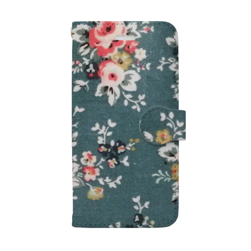 エレガント·フラワー Book-Style Smartphone Case