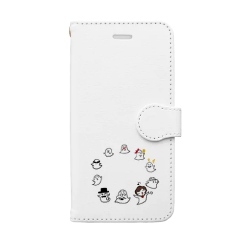 オバケちゃんズ Book-Style Smartphone Case