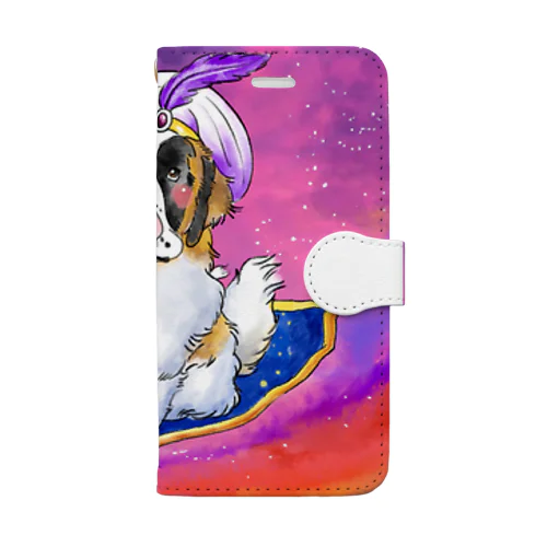 魔法の絨毯で夢の国へ〜 Book-Style Smartphone Case