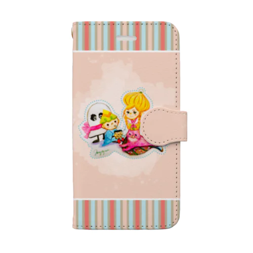 Tsubomi_ family 手帳型スマホケース Book-Style Smartphone Case