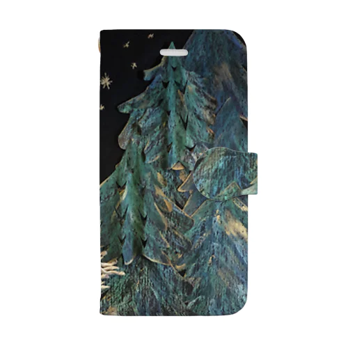岬森のウサギ Book-Style Smartphone Case