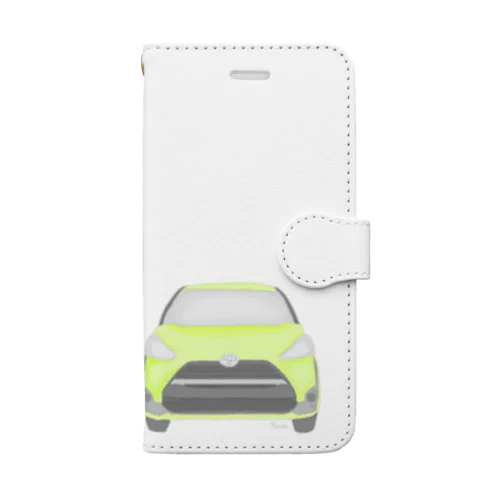 くるま(シエンタ) Book-Style Smartphone Case