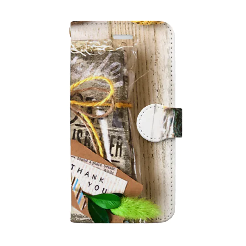 感謝の気持ち Book-Style Smartphone Case