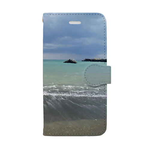 SEA OF 湘南 Book-Style Smartphone Case