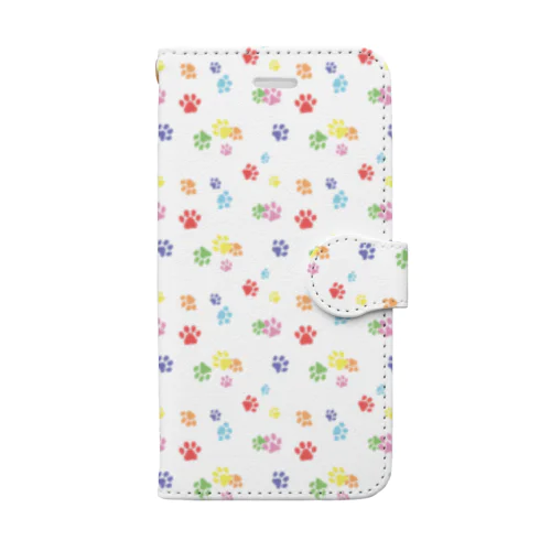 にじいろあしあと Book-Style Smartphone Case