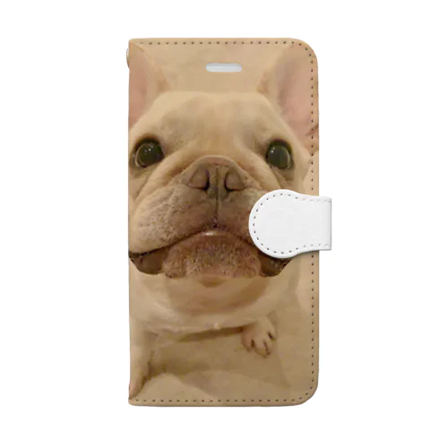 フレンチブルドッグ　ぶぶタン Book-Style Smartphone Case