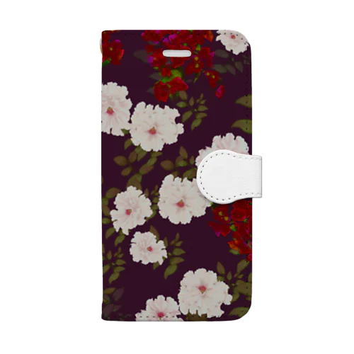 花えんじの庭 Book-Style Smartphone Case