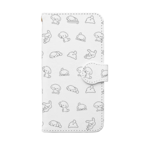 ゆるプーまみれ  Book-Style Smartphone Case
