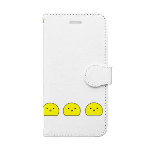 ひよこ Book-Style Smartphone Case