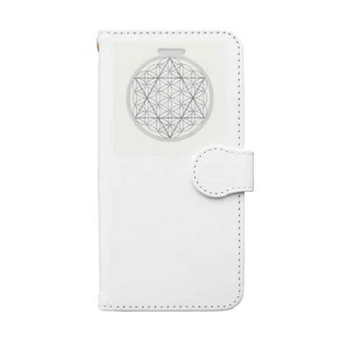 ３フラワーオブライフ Book-Style Smartphone Case