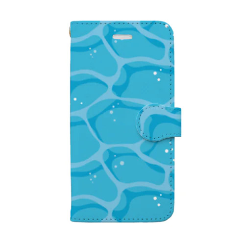 海の模様 Book-Style Smartphone Case