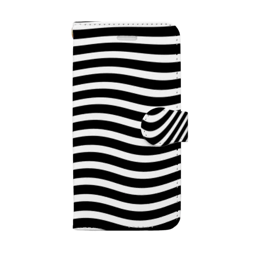 ちかちかするやん！また?? Book-Style Smartphone Case