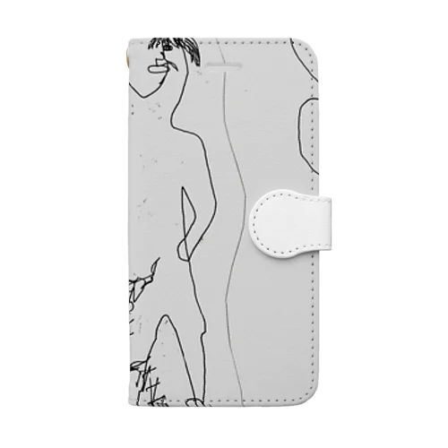 Standing nico Book-Style Smartphone Case