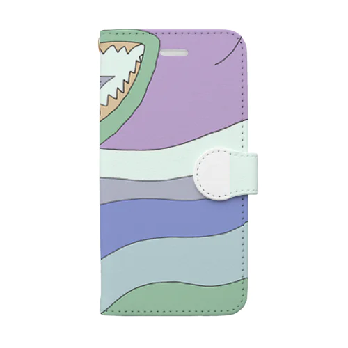 後方不注意 Book-Style Smartphone Case