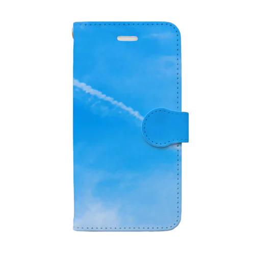 ひこうきぐも Book-Style Smartphone Case
