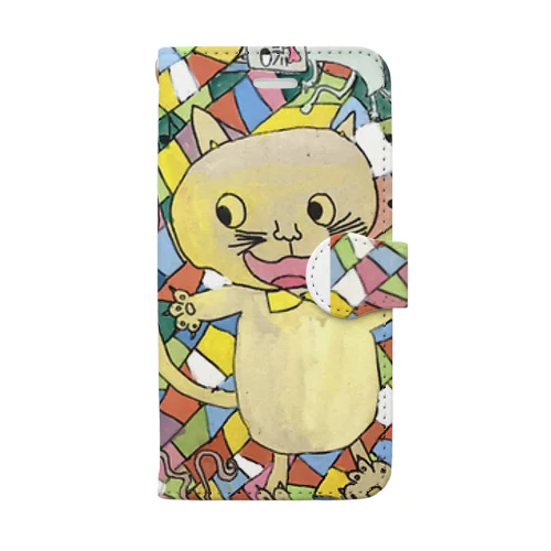 楽しい屋根の上 Book-Style Smartphone Case