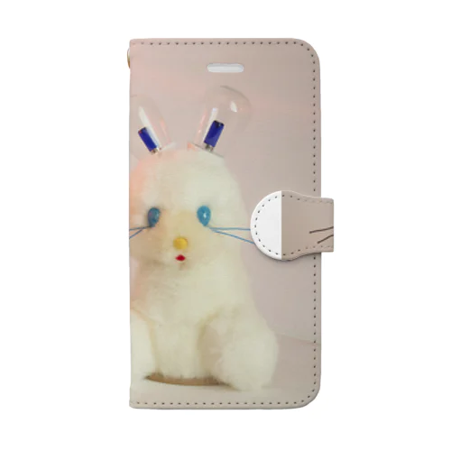 ペヘモリッケの お耳ひかるちゃん（赤）  Book-Style Smartphone Case