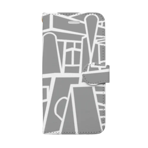 【クソったれコロナ！】海野貴彦デザイン  Book-Style Smartphone Case