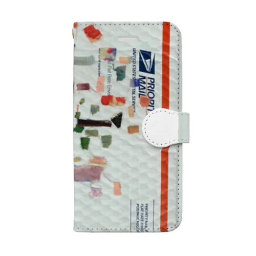 apple on USPS Flat Pack by Isaac Fujiki Book-Style Smartphone Case