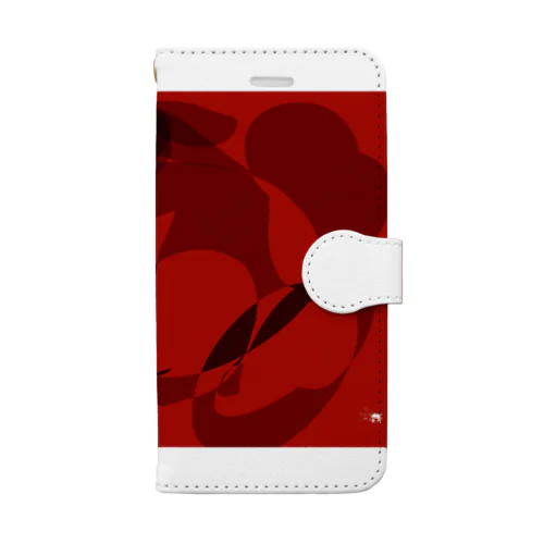 画伯の作品　６月 Book-Style Smartphone Case