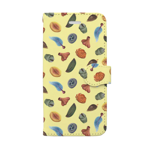 エディアカラ生物群　〈レモン〉 Book-Style Smartphone Case