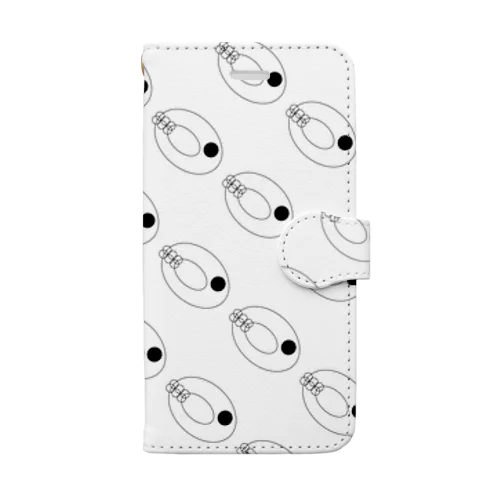 まるがいっぱいあるやつ Book-Style Smartphone Case