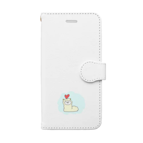 のんびりアルパカ Book-Style Smartphone Case