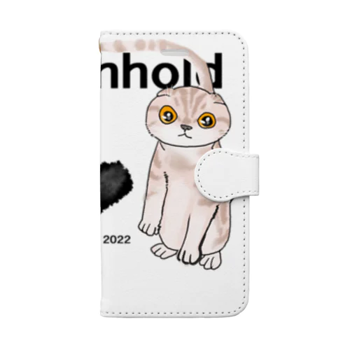 スコティッシュのしんちゃん Book-Style Smartphone Case