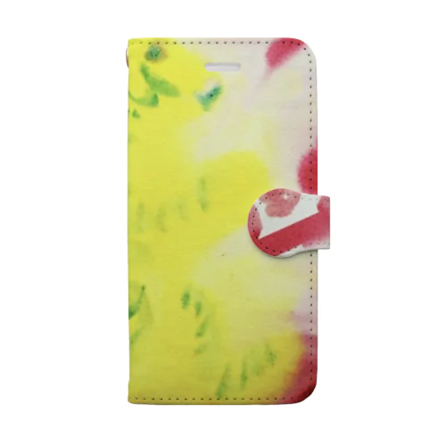 【全盲の画家】歩くトラくん Book-Style Smartphone Case