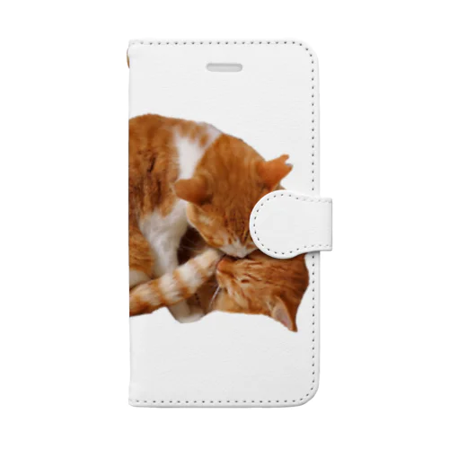 かぶとちょも　いちゃいちゃver Book-Style Smartphone Case