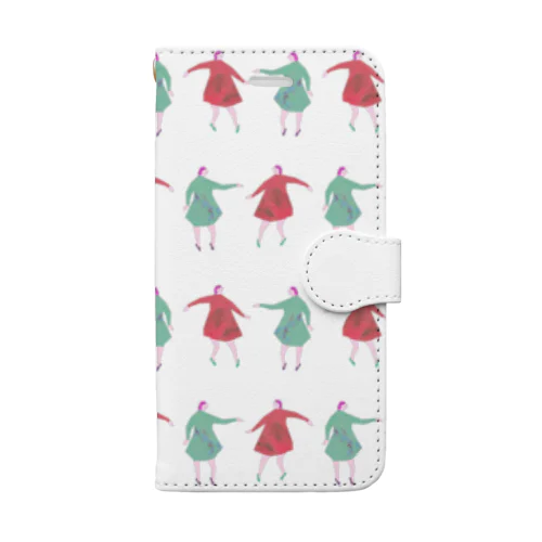 コビトダンス Book-Style Smartphone Case